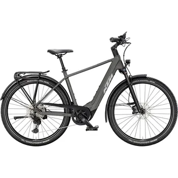 Elektrokolo KTM Macina Gran 810 - Machine Grey Matt (Silver+Black) velikost rámu S