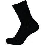 KNITVA Klasické bavlněné ponožky FAJAN - 10 párů černá 50
