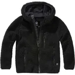 Dětská bunda Teddy Fleece Jacket Hood, Brandit, Černá, 146/152