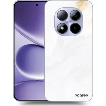 Pouzdro na mobilní telefon Picasee silikonový průhledný obal pro Xiaomi Redmi Note 15 Pro - Bílá