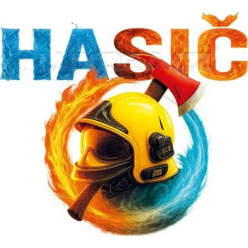 Nášivka Nažehlovačka Hasič III. - 20 x 19 cm