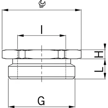 elektrický kabel Agro 3516.11 Redukce mosazná, šestihranná, Pg16 / Pg11