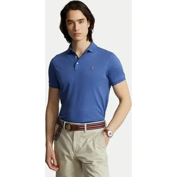 Pánská móda Polo Ralph Lauren Polokošile 710713130008 Modrá Custom Slim Fit S