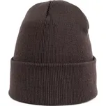 Čepice Beanie Must-have hipster Tmavě Hnědá