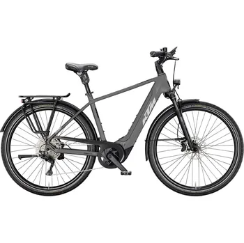 Elektrokolo KTM Macina Style 820 XL - Machine Grey Matt (Silver+Black) velikost rámu L