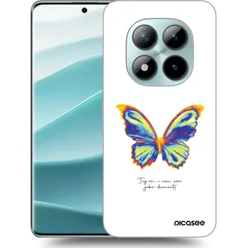 Pouzdro na mobilní telefon Picasee silikonový černý obal pro Xiaomi Redmi Note 15 Pro+ - Diamanty White
