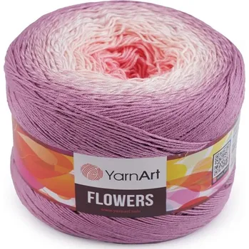 Galanterie Pletací příze Flowers 250 g YarnArt - 20 (305) starorůžová