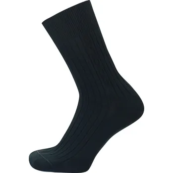 Pánské ponožky KNITVA Funkční ponožky se stříbrem a cool efektem KAREL černá 38