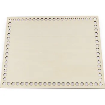 Dno na pletení / výrobu košíků 20x25 cm, barva přírodní sv.