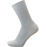 KNITVA Zdravotní ponožky bez lemu NELA - 5 párů šedá světlá 47