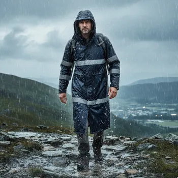 Pláštěnka Portwest Plášť SEALREFLEX 120cm Velikost M modrá