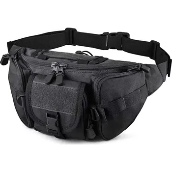 Školní batoh TAKTICKÝ LEDVINOVÝ SÁČEK ČERNÝ BQ63