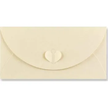 Obálka Barevná obálka DL krémová LUX BUTTERFLY