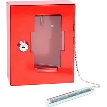 Trezor Richter Požární ocelová skříňka TS.1021.G.SU, červená