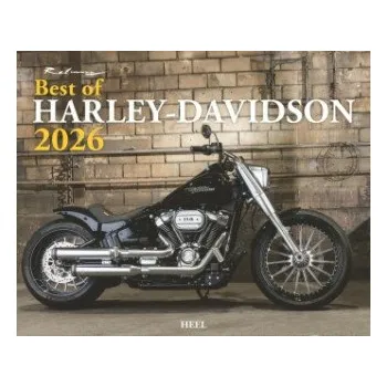 Diář Best of Harley Davidson Kalender 2026 Premium XXL: Motorrad Wandkalender – Dieter Rebmann (DE)
