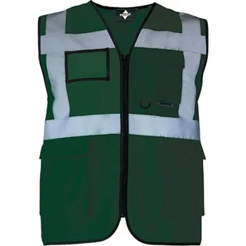 reflexní vesta Korntex Berlin Multifunkční reflexní vesta na zip KX802 Paramedic Green S