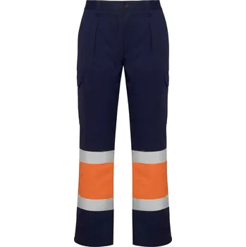 Roly Soan Zimní pracovní kalhoty Hi-Viz HV9301 Navy Blue 55-Fluor Orange 223 44