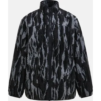 Pánská mikina MIKINA PEAK PERFORMANCE M GRAPHIC PILE JACKET WINTER SHARD