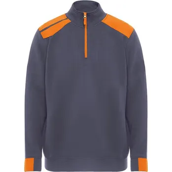 Pánské oblečení Roly Maverick Pánská mikina SU8413 Lead 23-Orange 31 XXL