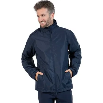 Pánská nepromokavá jezdecká bunda HKM Rainy Day blue (XL)