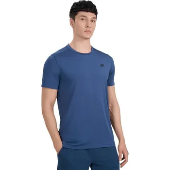 Pánské tričko 4F FNK M1521 denim 4FWAW25TFTSM1521 32S pánské s