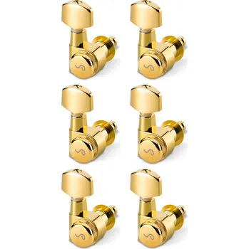 Schaller M6 Pin 6 left Gold Locking Staggered 19,5 + 21,0 + prodloužená záruka 3 roky