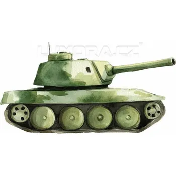 Nažehlovačka Tank - 12 x 6 cm