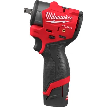 MILWAUKEE 3/8" Subkompaktní rázový utahovák M12 FSCIWF38-252X, 2x2.5Ah