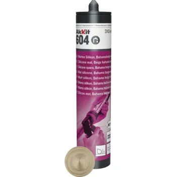 stavební silikon Silikon matný Akkit 604 Bahama 310 ml