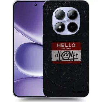 Pouzdro na mobilní telefon Picasee silikonový průhledný obal pro Xiaomi Redmi Note 15 Pro - HELLO 404