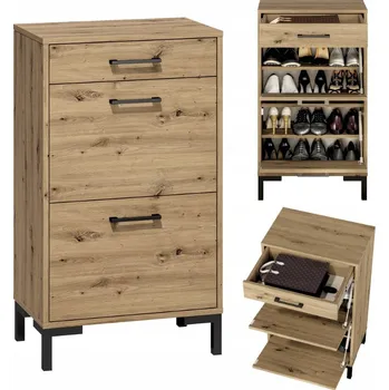 Botník Botník Konsimo 55 x 94 x 34 cm dub artisan