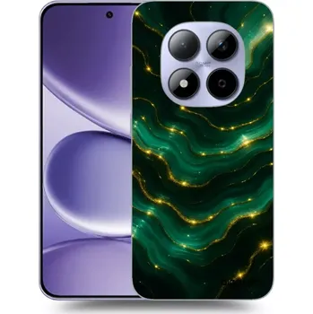 Pouzdro na mobilní telefon Picasee silikonový průhledný obal pro Xiaomi Redmi Note 15 Pro - Emerald