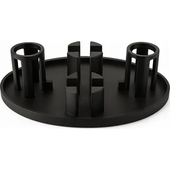 Organizace kuchyně ODKAPÁVAČ STOJAN ČERNÝ NA 2 LÁHVE PLASTOVÉ PRO SODA STREAM BRITA