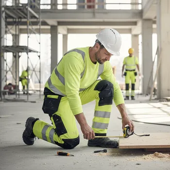 montérky Portwest Kalhoty SVIDALEN STRETCH, různé barvy VELIKOST 34 (velikost 50) žlutá/černá