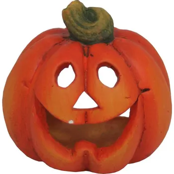 Svícen Goba s.r.o. 2000208 Veselá dýně 15 cm Oranžová