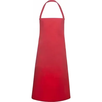 Kuchyňská zástěra Karlowsky Číšnická zástěra Bib Pinafore Barva: červená