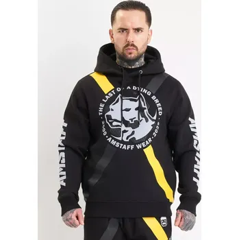 Pánská mikina Amstaff Pánská Mikina Tyce Hoodie Black