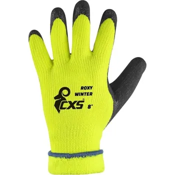 Pracovní rukavice Rukavice CXS ROXY WINTER, zimní, máčené v latexu Velikost: 12