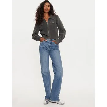 Dámský svetr Morgan Kardigan 232-MDOMI Šedá Regular Fit S