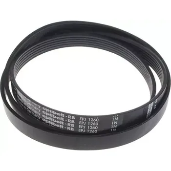 Řemen Gorenje Mora 1260J6 – klínový náhradní díl pro pračky (kód 623111, 6EPJ 1260, délka 1260 mm)