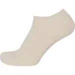 KNITVA Sportovní kotníčkové ponožky hladké DINA - 5 párů béžová světlá 41