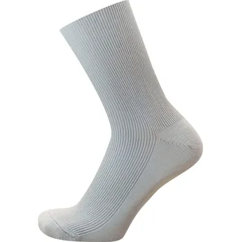 Pánské ponožky KNITVA Zdravotní ponožky bez lemu NELA - 10 párů šedá světlá 48