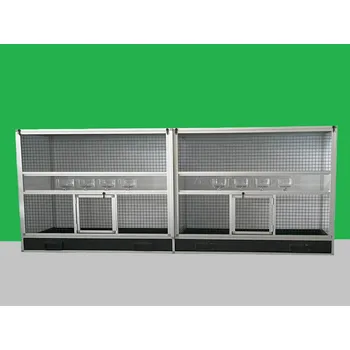 Pro ptáka Dvojitá proletovací klec 01