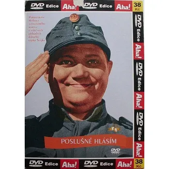 DVD film DVD Poslušně hlásím (veselohra, film)