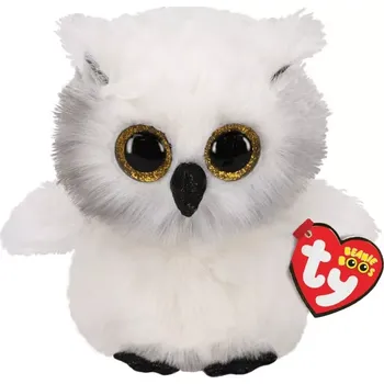 plyšák plyšová sova TY Beanie Boos Austin 24 cm