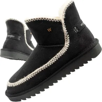Dámská obuv Wrangler Elsa zimní kotníkové boty zateplené pohodlné módní černé 41