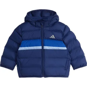 Chlapecká bunda Dětská bunda adidas Synthetic Down navy blue JL7392 80cm