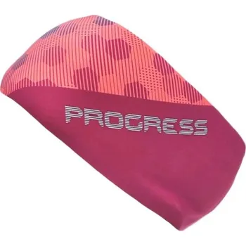 Sportovní čelenka Sportovní čelenka PROGRESS HEADBAND UNI Fialová, Lososová, Stříbrná