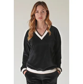 Dámská mikina Dámská mikina Vivisence 9001 Barva: Černá, Velikost: S