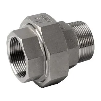 Spojovací materiál Šroubení M/F, kónické, 1.4408, ISO 7-1R / ISO 228-1G, BSP, 1/8"